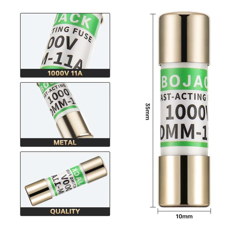 BOJACK DMM-11A (DMM11) 1000V Multimeter Fuse Replace Acting Fuse (Pack of 5) - Image 2